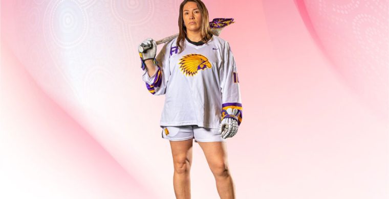 Lacrosse player Mekwan Tulpin