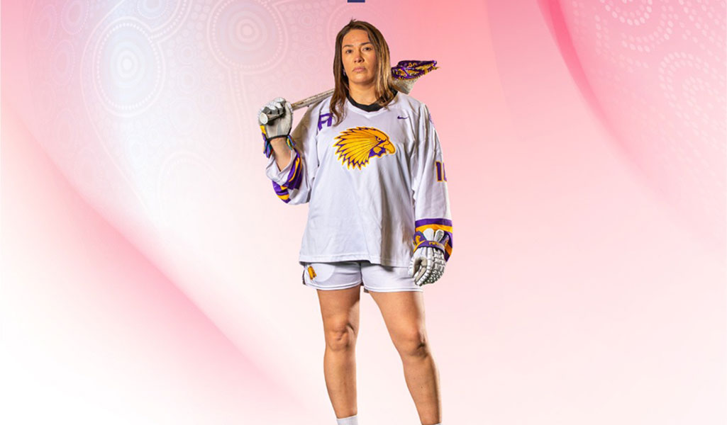 Lacrosse player Mekwan Tulpin