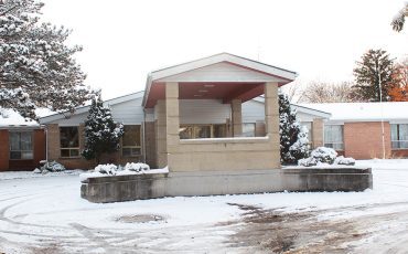 The former Fox Ridge Community Care building in Brantford is undergoing upgrades and safety measures before Six Nations elders move in. (Photo by Carly McHugh)
