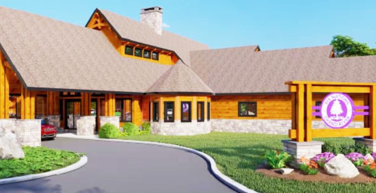 Rendition of Six Nations proposed hospice.