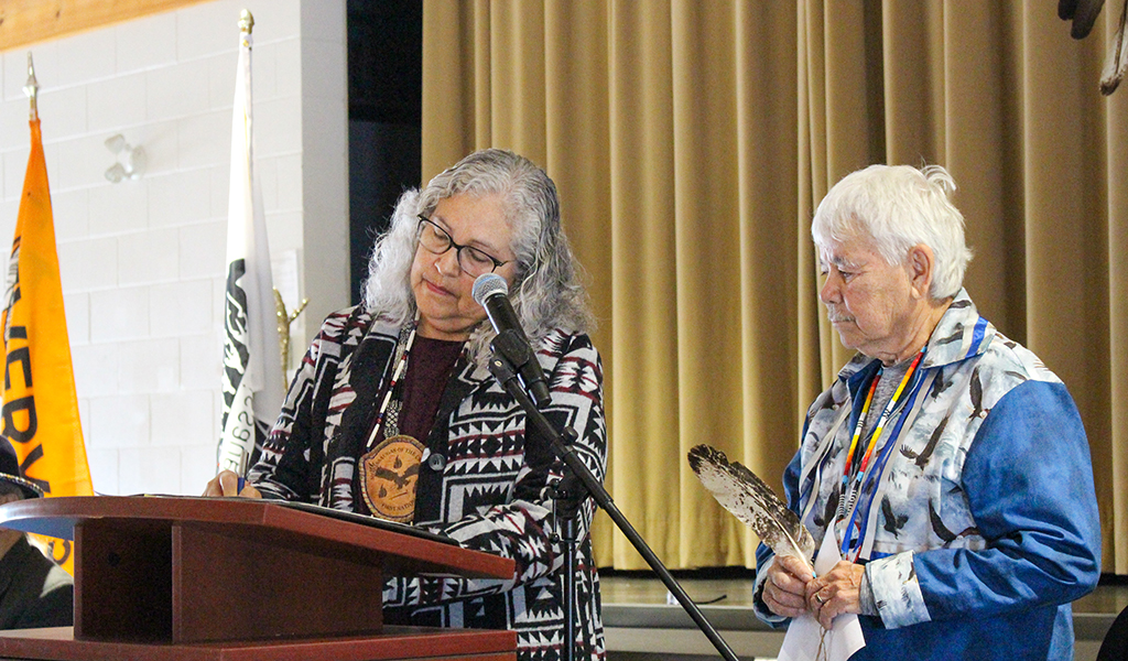 Mississaugas of the Credit First Nation swear in new Chief - The Turtle ...