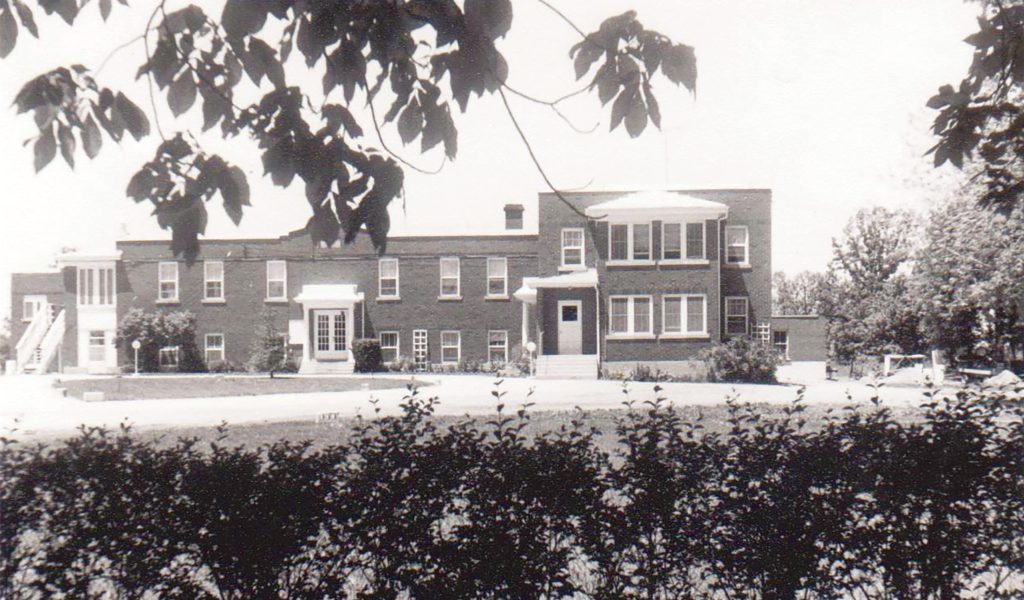 The Old Lady Wellington Hospital on Six Nations was closed in the 1960s. (Historical Photo Records)