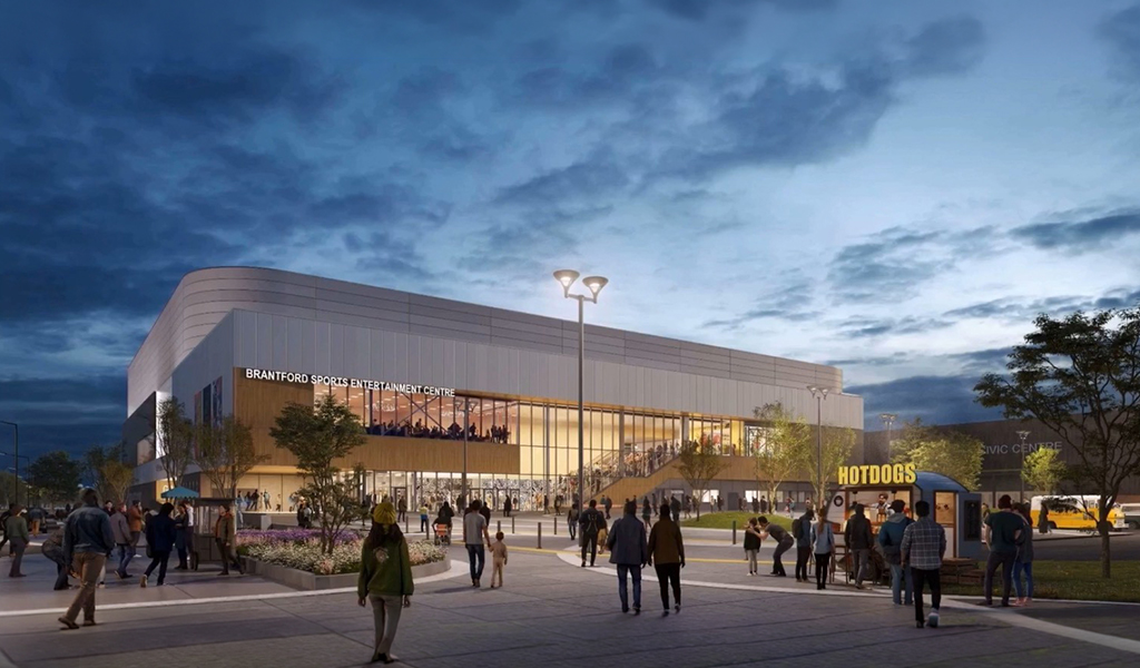 Brantford approaches Six Nations Elected Council for MOU on city’s new arena under construction