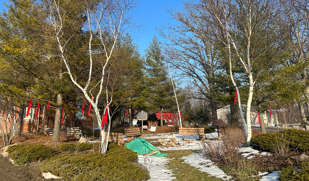 The Mississaugas of the Credit First Nation (MCFN) marked Missing and Murdered Indigenous Women, Girls and Two-Spirit People (MMIWG2S+) Valentine’s Day Feb.14th