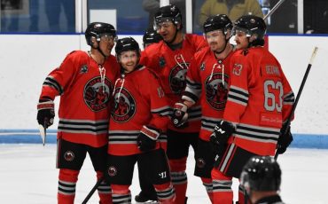 The Six Nations Ironmen split their first two playoff games in their best-of-seven series against the Halton Hills Coyotes. Photo by Honee Anderson.