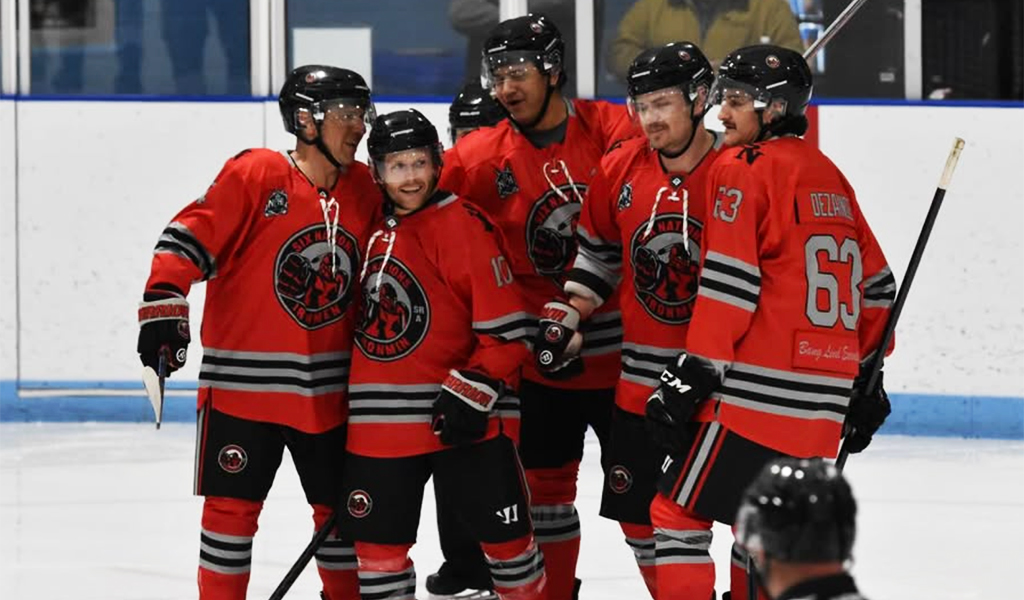 The Six Nations Ironmen split their first two playoff games in their best-of-seven series against the Halton Hills Coyotes. Photo by Honee Anderson.