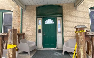 Six Nations Elected Council shut down the library without notice last week. (Photo by Jim C. Powless)