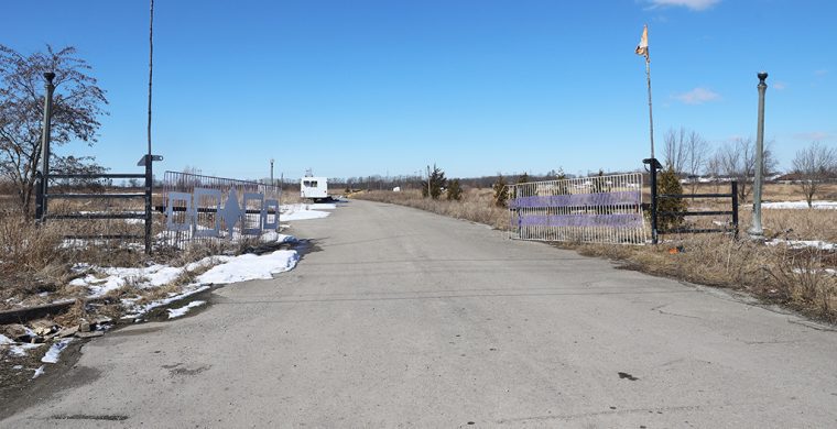 It’s been 20 years since Six Nations women Janie Jamieson and Dawn Hill walked on to a housing develpment outside Caledonia reclaiming unceded Haudenosaunee lands. The land would be renamed Kanonhstaton and changed the way Indigenous people would take back their land. (Photo by Jim C. Powless)