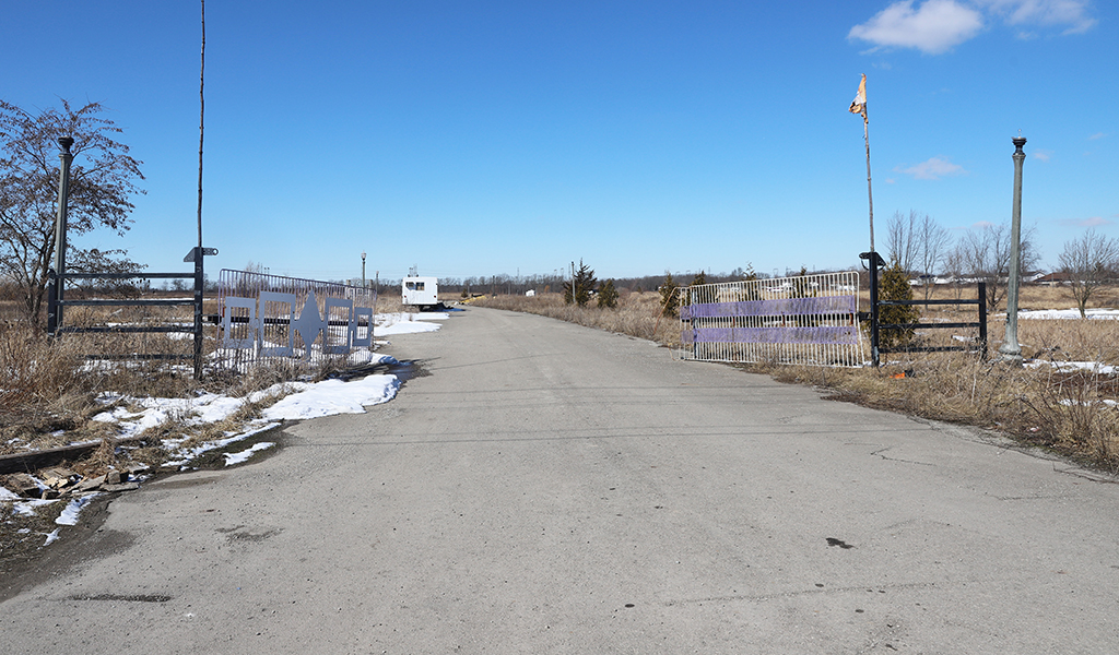 It’s been 20 years since Six Nations women Janie Jamieson and Dawn Hill walked on to a housing develpment outside Caledonia reclaiming unceded Haudenosaunee lands. The land would be renamed Kanonhstaton and changed the way Indigenous people would take back their land. (Photo by Jim C. Powless)