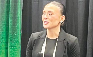 Josee Filion, a member of Dokis First Nation in northern Ontario was a presenter at the conference.