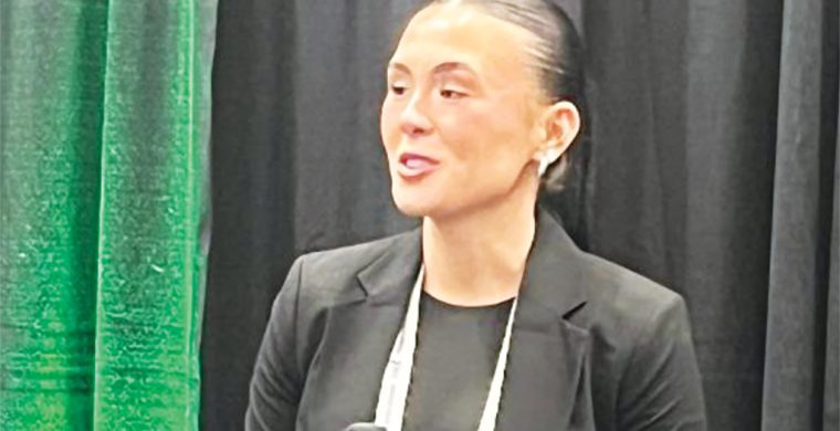 Josee Filion, a member of Dokis First Nation in northern Ontario was a presenter at the conference.