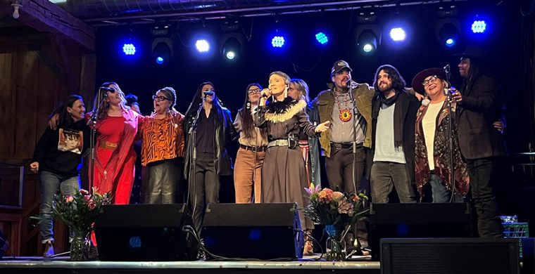 The Indigenous Performing Arts Alliance (IPAA) honoured music icon: Inuk singer-songwriter Susan Aglukark during a luncheon at Six Nations of the Grand River. (Photos by Alex Murray)