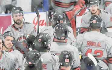 The Six Nations Ironmen won their Sunday match, evening their conference championship series with the Alvinston Killer Bees. Photo by Honee Anderson.