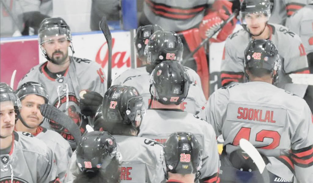 The Six Nations Ironmen won their Sunday match, evening their conference championship series with the Alvinston Killer Bees. Photo by Honee Anderson.