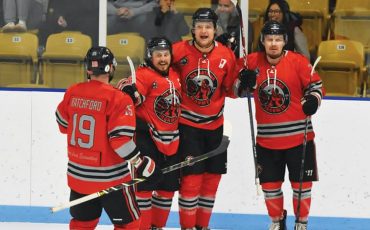 The Six Nations Ironmen, who participated in the Northern Premier Hockey League this season, are now preparing for The Freddy tournament in Saskatoon next month. Photo by Honee Anderson.