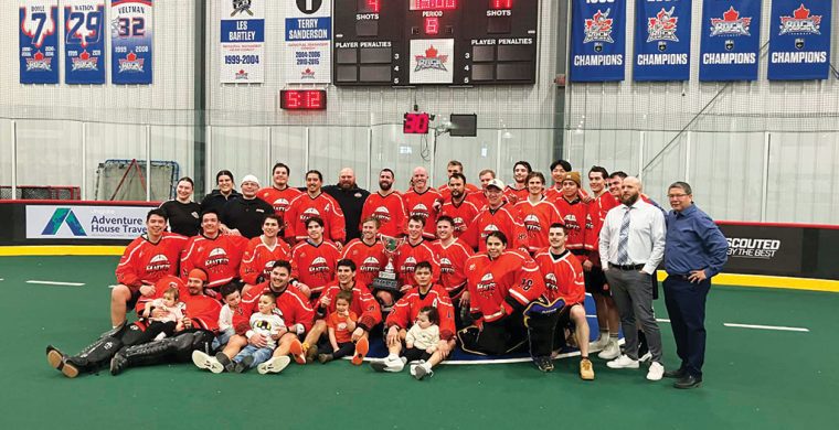 The Six Nations Snipers celebrate second ALL win! (Supplied Photo)