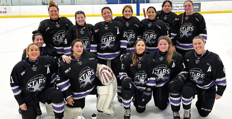 The Six Nations Stars are one of 20 clubs that will compete in the Senior C category at the OWHA championships. (Photo courtesy Six Nations Stars.)