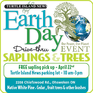Turtle Island News Earth Day Event