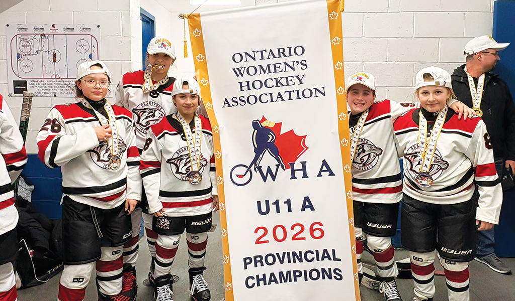 Brantford Ice Cats Ontario Women’s NA Champs!