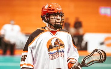 Thunder Hill had an 11-point performance in the Six Nations Rivermen victory over the Collingwood Cruise on Saturday. Photo courtesy Six Nations Rivermen.