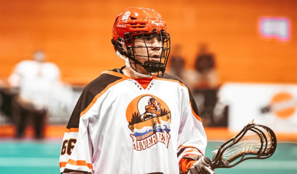 Thunder Hill had an 11-point performance in the Six Nations Rivermen victory over the Collingwood Cruise on Saturday. Photo courtesy Six Nations Rivermen.