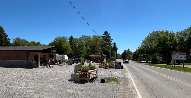 Company wants to build prefabricated housing factory on Six Nations on Highway 54 at site bordering Middleport. (Photo by Alex Murray)