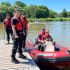 Six Nations Fire were on the river last week training for the coming summer boating season including firefighters Tyler Harding, Josh Cowling, Stephen tottle, Kolton Debus and Alex Howling.
