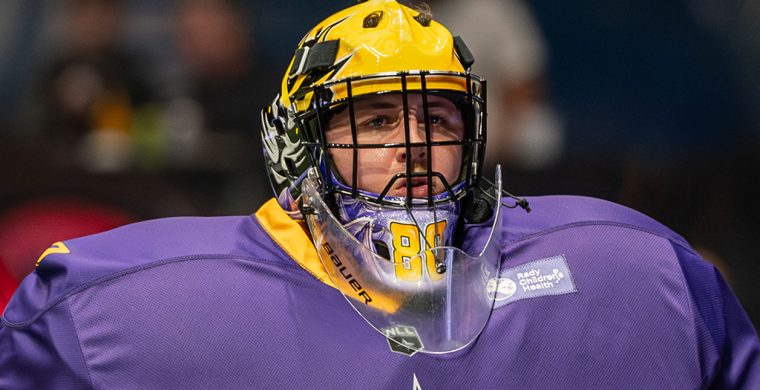 Cam Dunkerley, who also plays in in the National Lacrosse League with the San Diego Seals, has joined the Six Nations Rivermen. (Photo courtesy San Diego Seals)