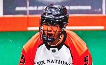 Chace Cogan and his Six Nations Arrows’ teammates had their 2026 season end on Sunday. (Photo courtesy OJLL.)