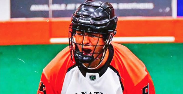 Chace Cogan and his Six Nations Arrows’ teammates had their 2026 season end on Sunday. (Photo courtesy OJLL.)