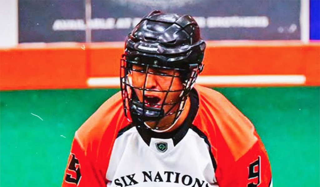 Chace Cogan and his Six Nations Arrows’ teammates had their 2026 season end on Sunday. (Photo courtesy OJLL.)