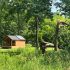 Chiefswood Park cabins just skirted damage when storms bearing high winds hit the community last week. (Photo by Alex Murray) See more page 5.