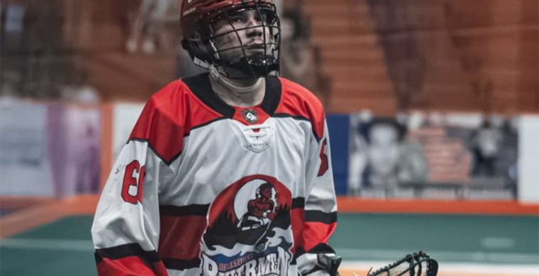Thunder Hill of the SIx Nations Rivermen has been named as the MVP of the OSL for the second straight year. (Photo by Andrew VanEvery).