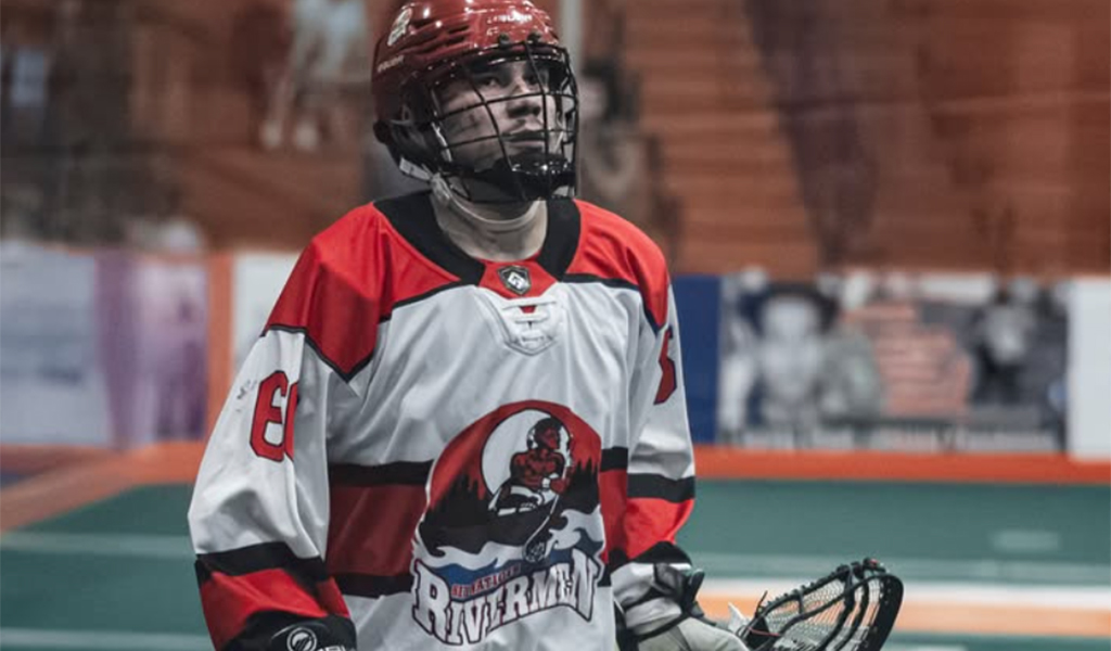 Thunder Hill of the SIx Nations Rivermen has been named as the MVP of the OSL for the second straight year. (Photo by Andrew VanEvery).
