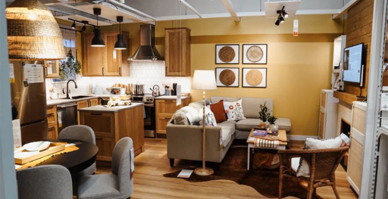 An Indigenous designed kitchen space.