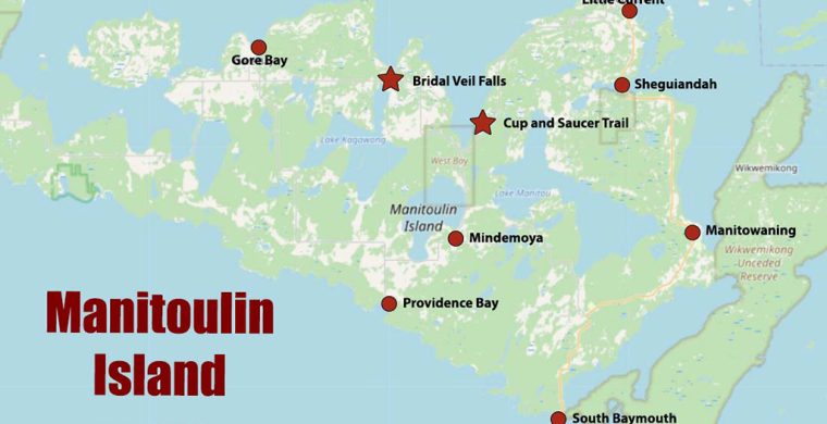 Manitoulin Island comes from the Anishinaabe word Manidoowaaling, translating into “Spirit Island” or “Cave of the Spirit is home to six First Nations.