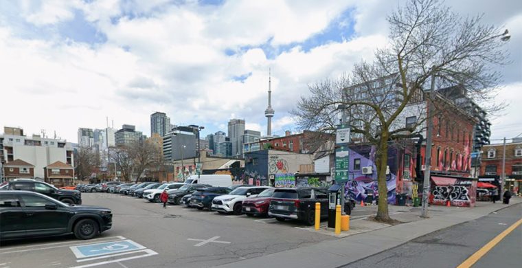 The Indigenous-led downtown Toronto development is being planned for 15 Denison Avenue replacing a public parking lot. (Supplied Photo)