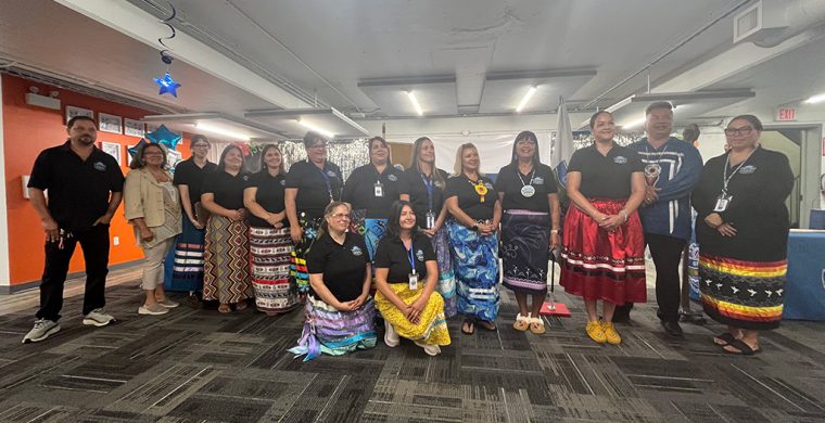 Gihekdagye Friendship Centre staff