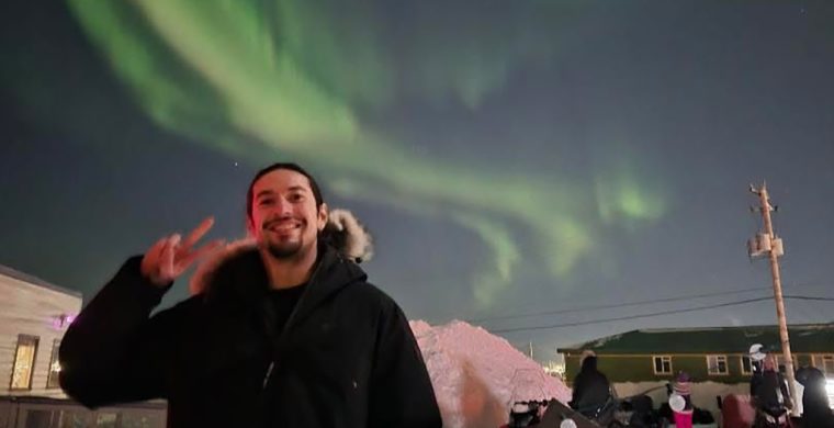Six Nations’ Mikey Elliott enjoys working in the north.