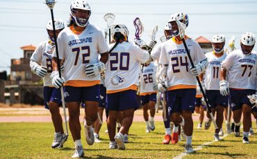 The Haudenosaunee Nationals men’s field lacrosse squad qualified for next year’s world tournament with a bronze medal finish at the Pan-American championships. Photo courtesy Haudenosaunee Nationals.