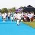 Six Nations annual colour run drew a crowd of wanna be runners to the track last week for the annual event. (Photos by Jim C. Powless)