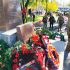 Six Nations marked its annual Remembrance Day ceremonies Sunday, Oct. 18, at the Veterans Park Cenotaph (Photo by Jim C. Powless) See more ... page 5.