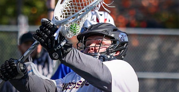 Warren Hill led the Haudenosaunee Nationals to a bronze medal at the Pan-American Sixes tournament in Oshawa.